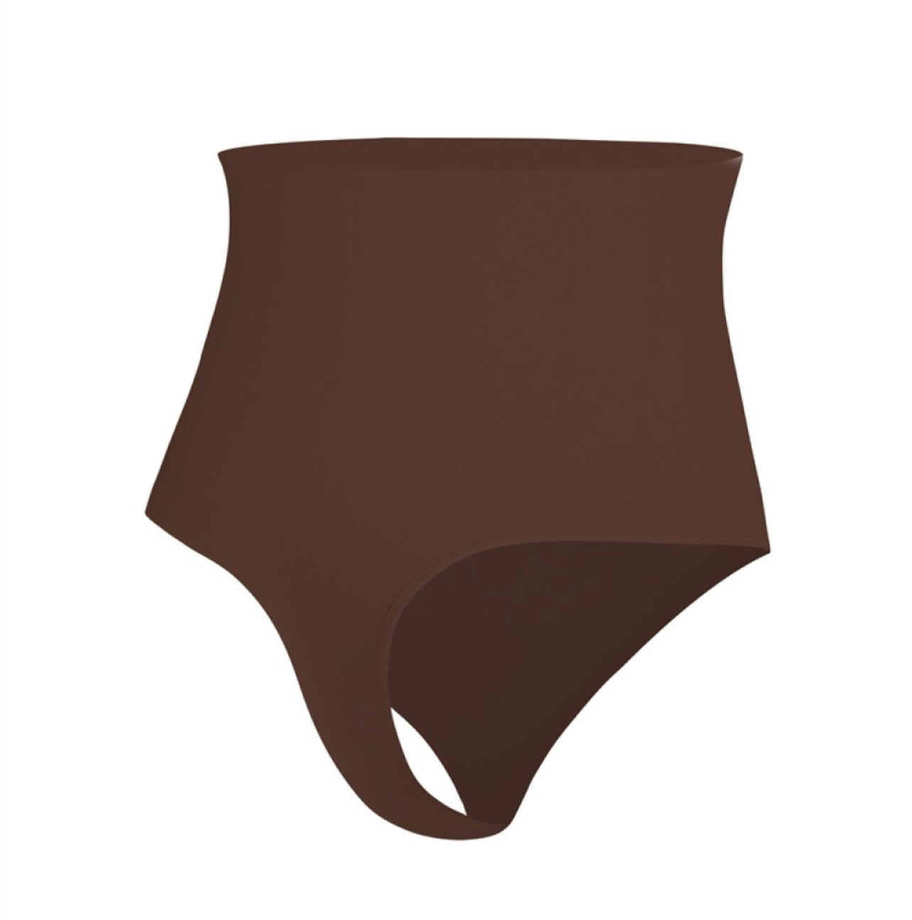 Tummy Smoothing Chocolate Thong Panties