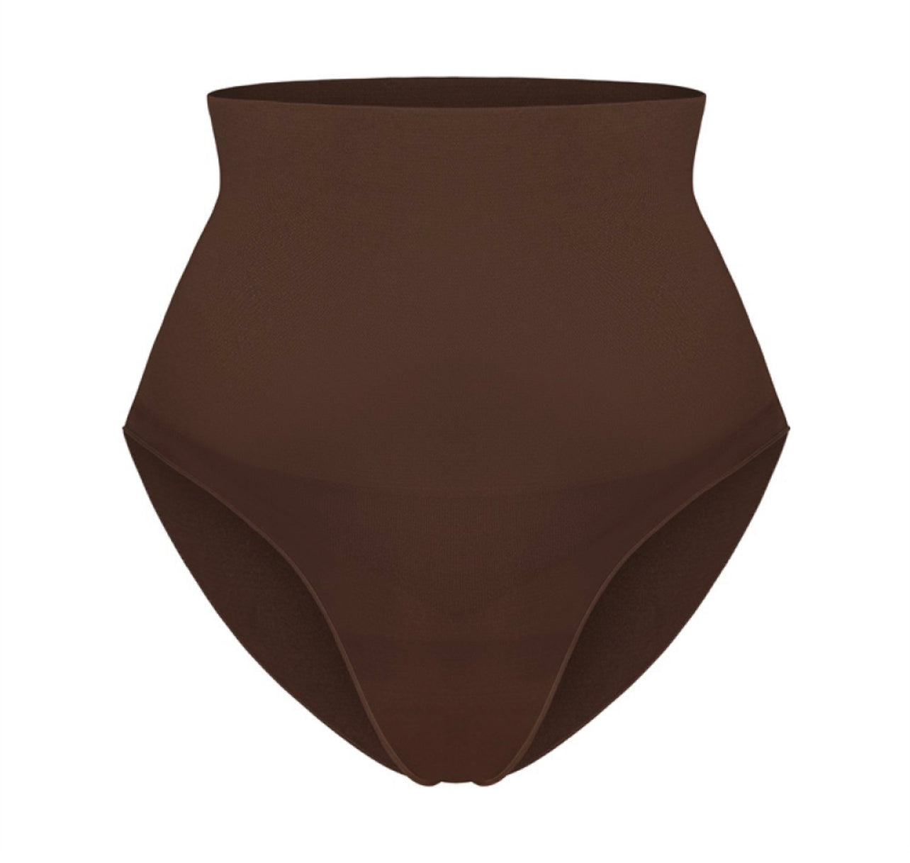 High Waist Chocolate Compression Panties