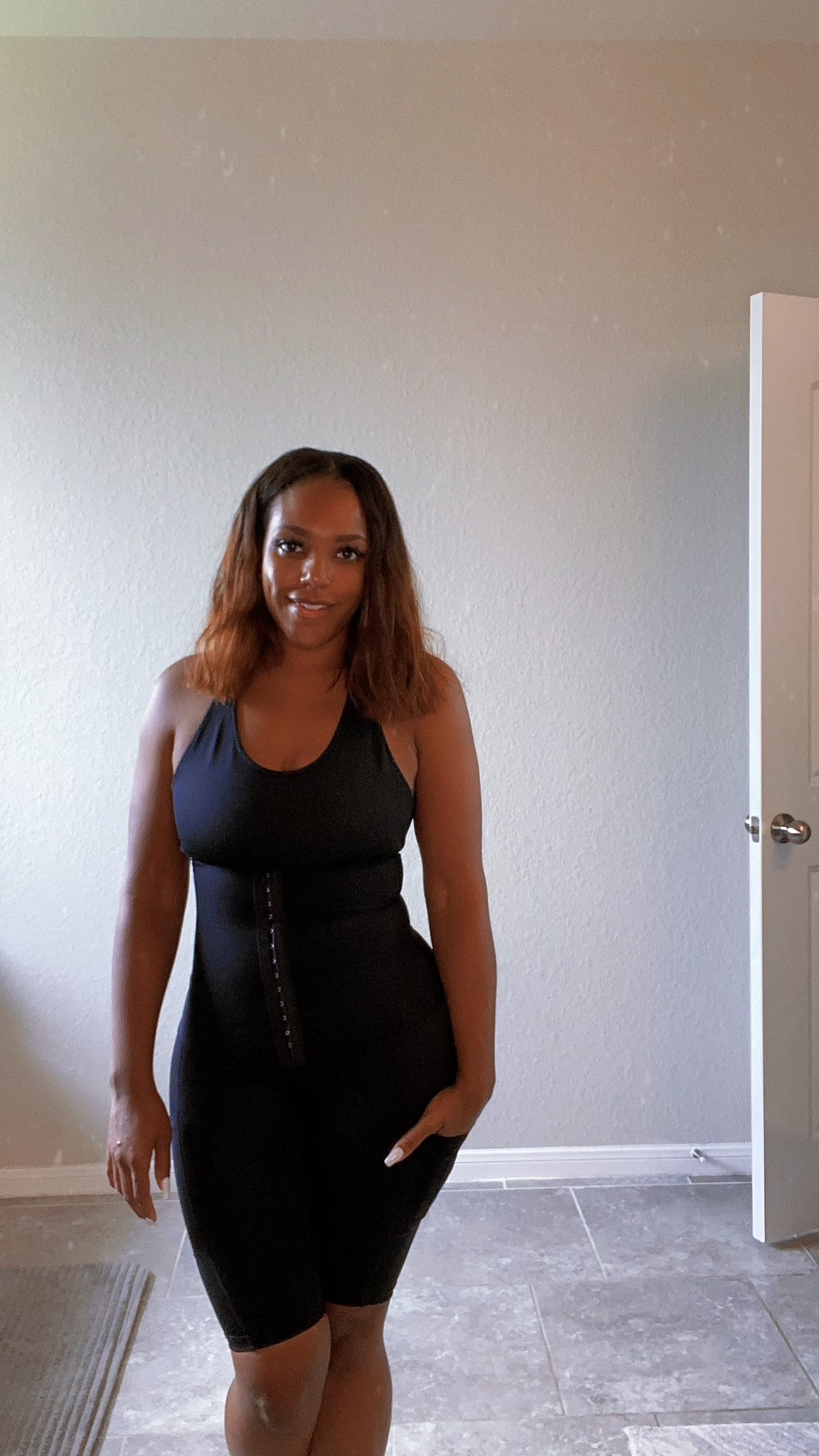 High Waist Compression Shorts With Pockets