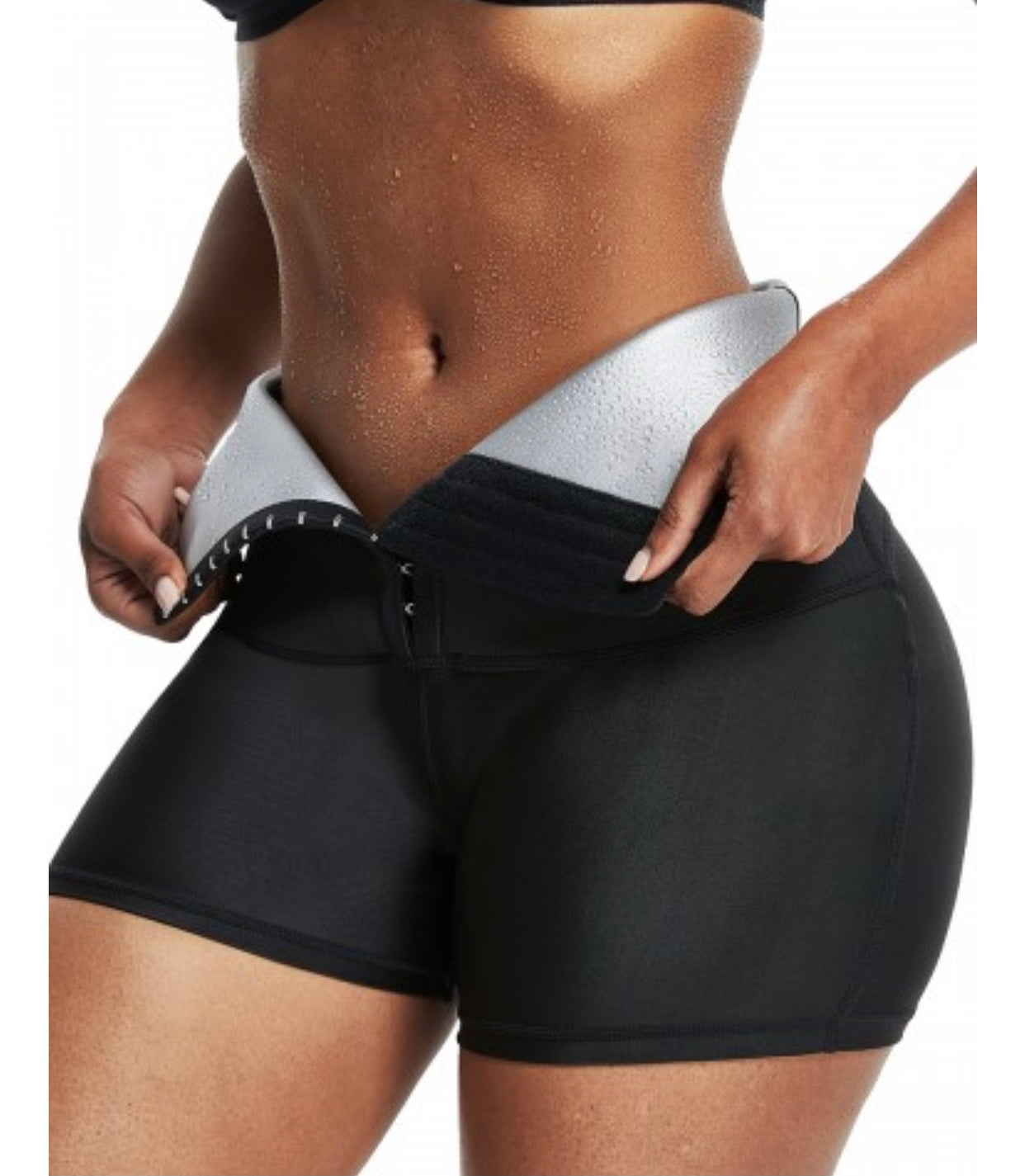 Waistless Sweat Band Shorts