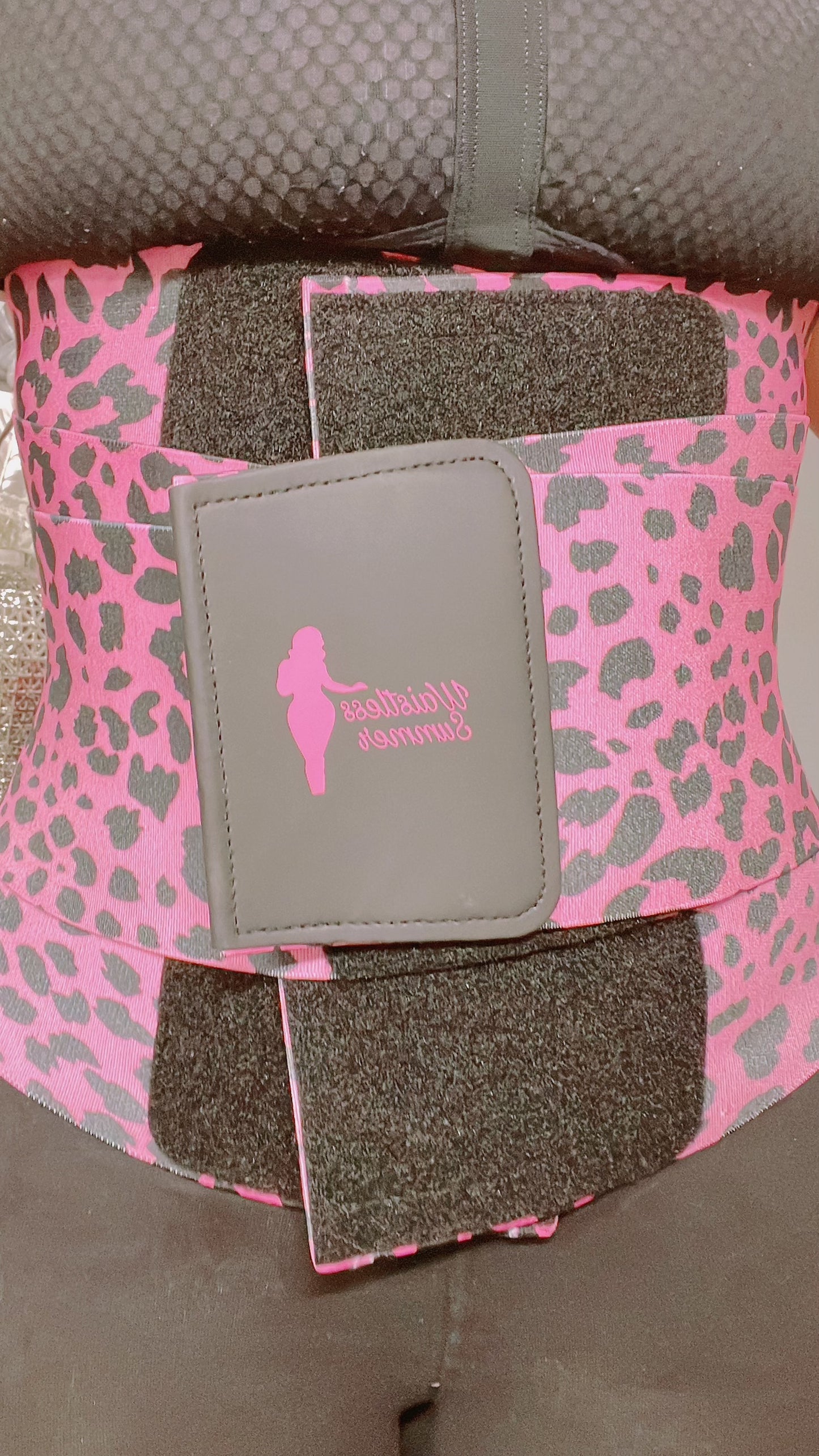 Waistless Pink Leopard Band