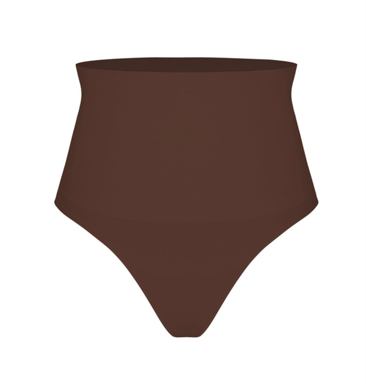 Tummy Smoothing Chocolate Thong Panties