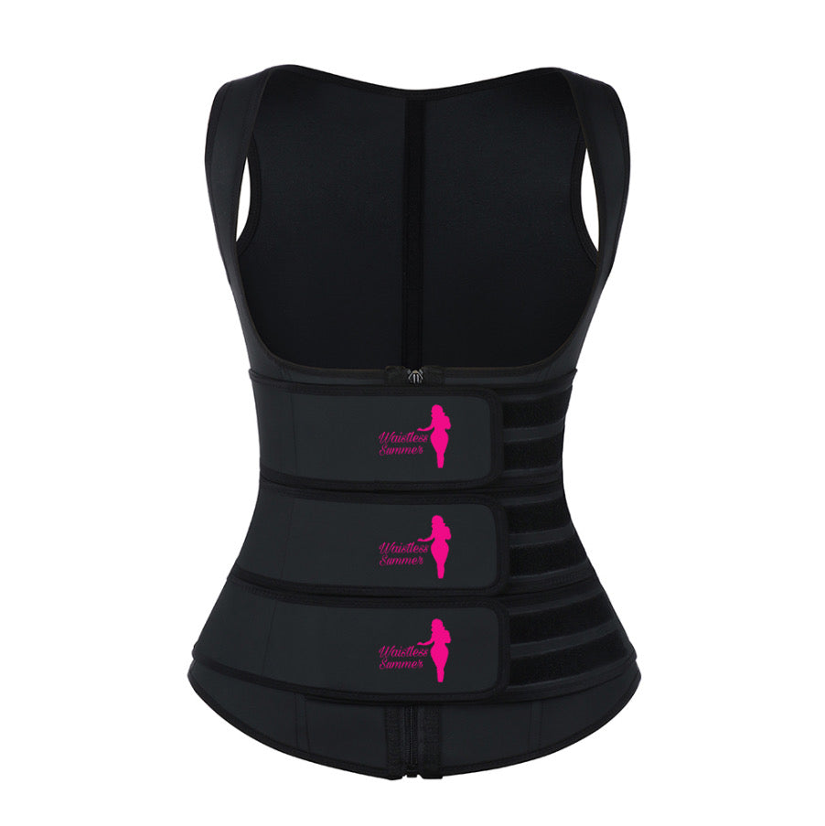 Summers Latex Triple Strap Vest Trainer