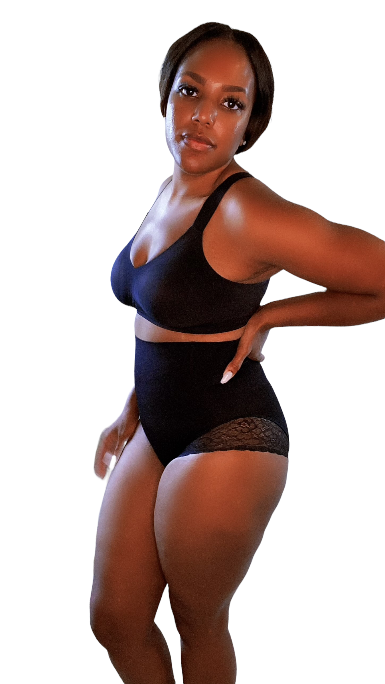 Lace High Waist Panties