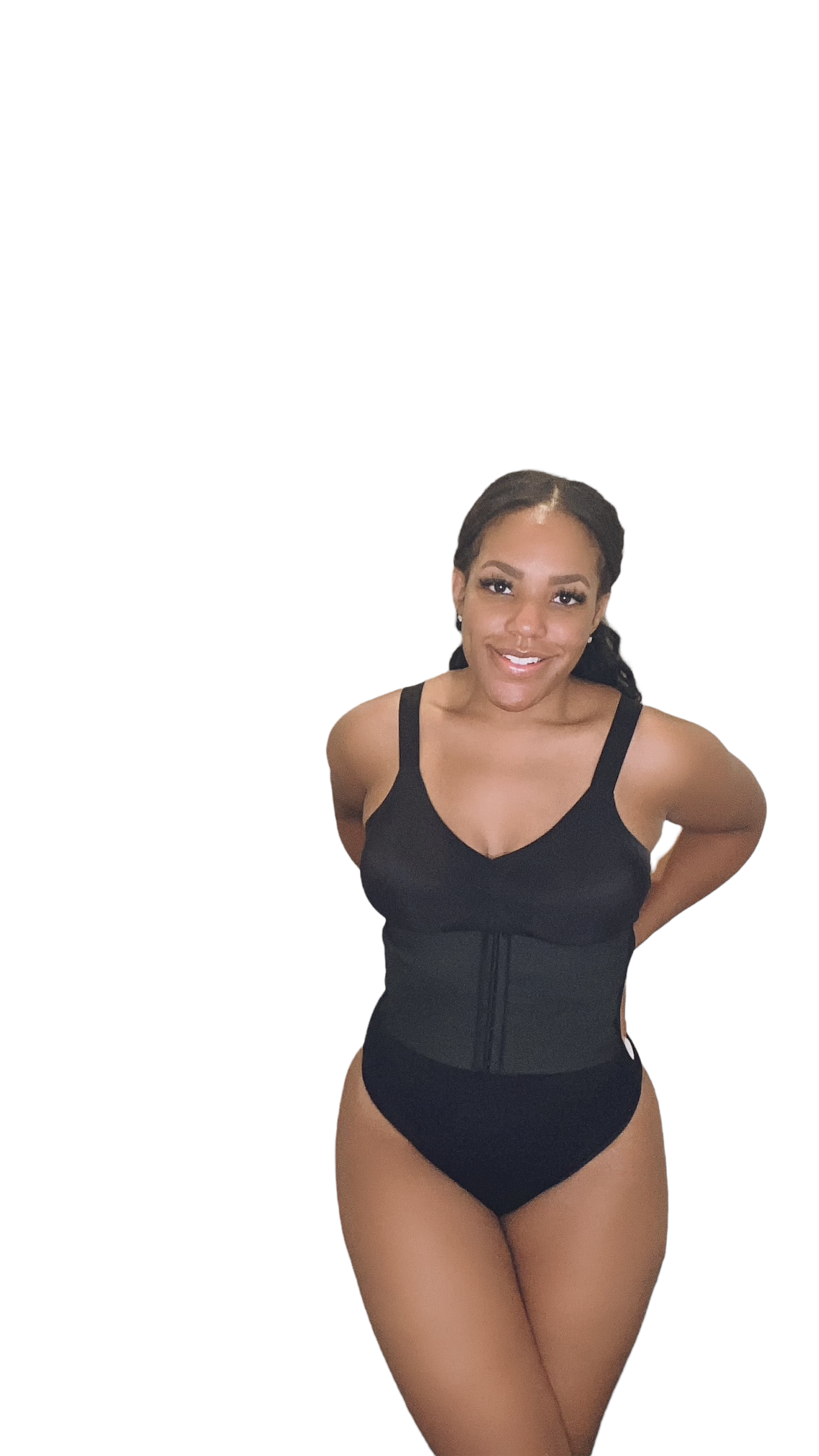 High Waist Trainer Thong Panties